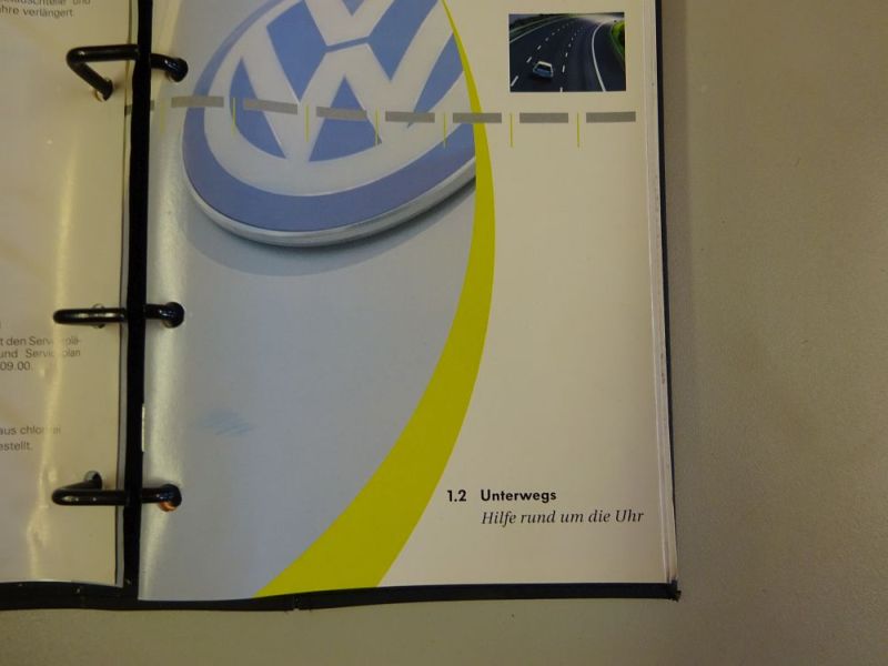 Bedienungsanleitung / Betriebsanleitung Bordbuch von11/ 2001VW GOLF IV (1J1) 1.9 TDI