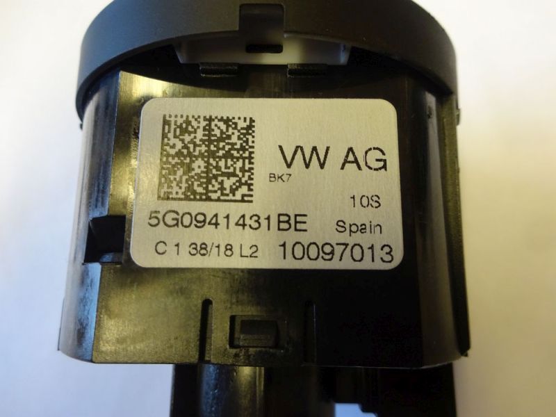 Schalter Licht VW GOLF VII (5G1, BE1) E-GOLF